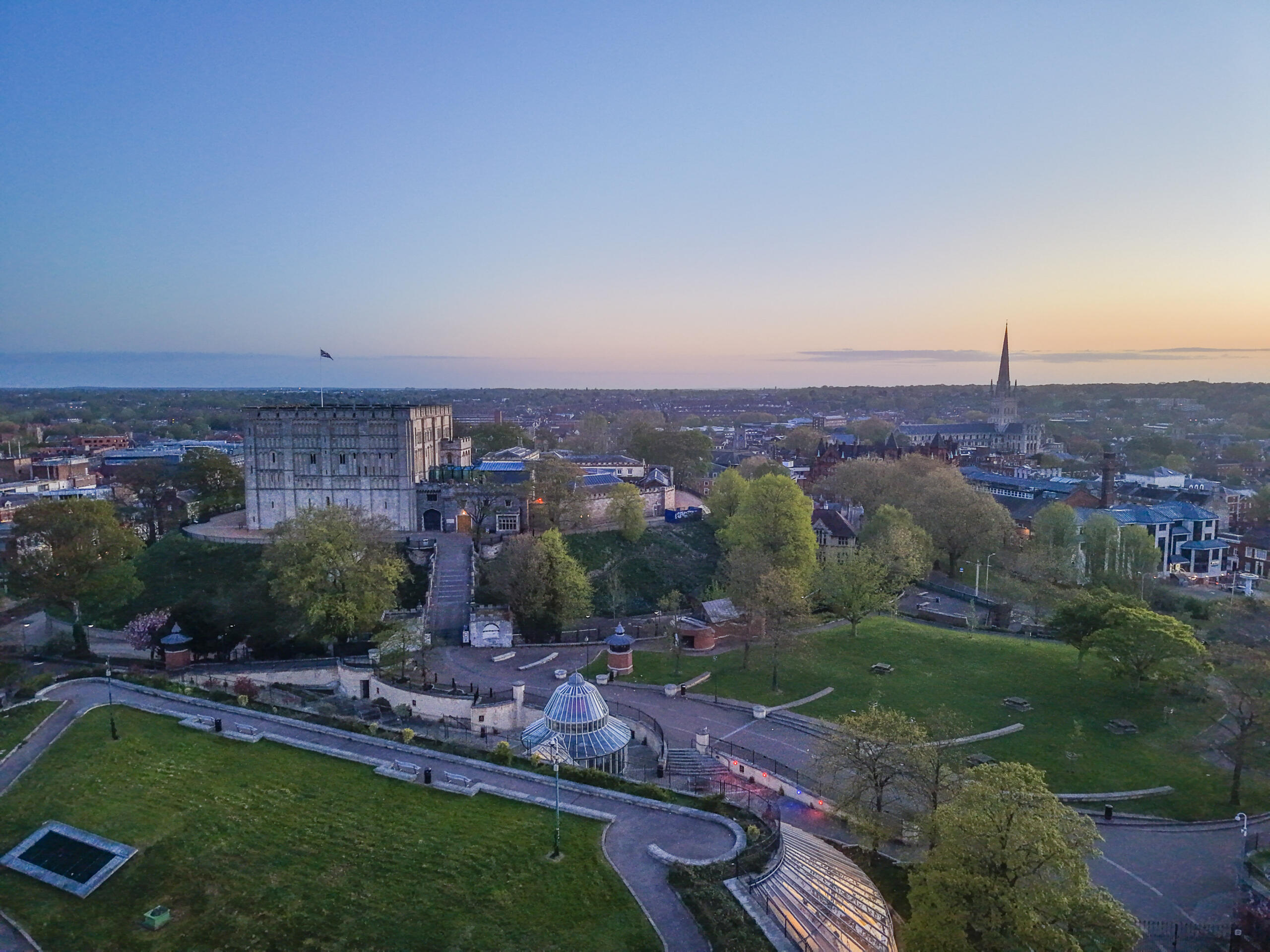 Norwich City, Castle and Cathedral